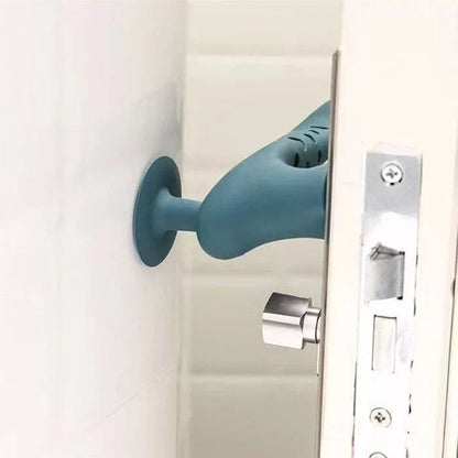 (Oferta de verano: 49 % de descuento) Protector de pared con cubierta para manija de puerta silenciosa: COMPRE 5 ENVÍO GRATIS