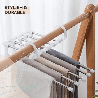 (🔥Hot Sale NOW- SAVE 48% OFF) Multifunctional Pants Rack(BUY 2 FREE SHIPPING NOW!)