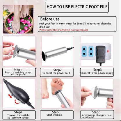 🔥Jing Yue™ Electric Foot Callus Remover (Buy 2 Free Shipping)